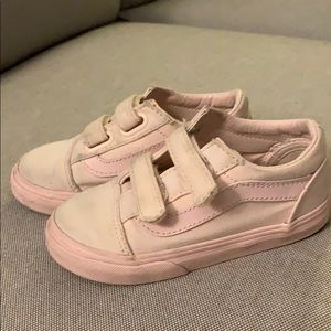 Vans Ward Toddler Low-tops in Pink size 8.5 US